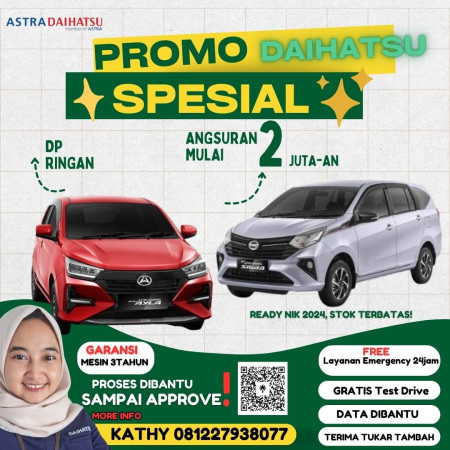 Special Promo Daihatsu Sigra Ayla 2025